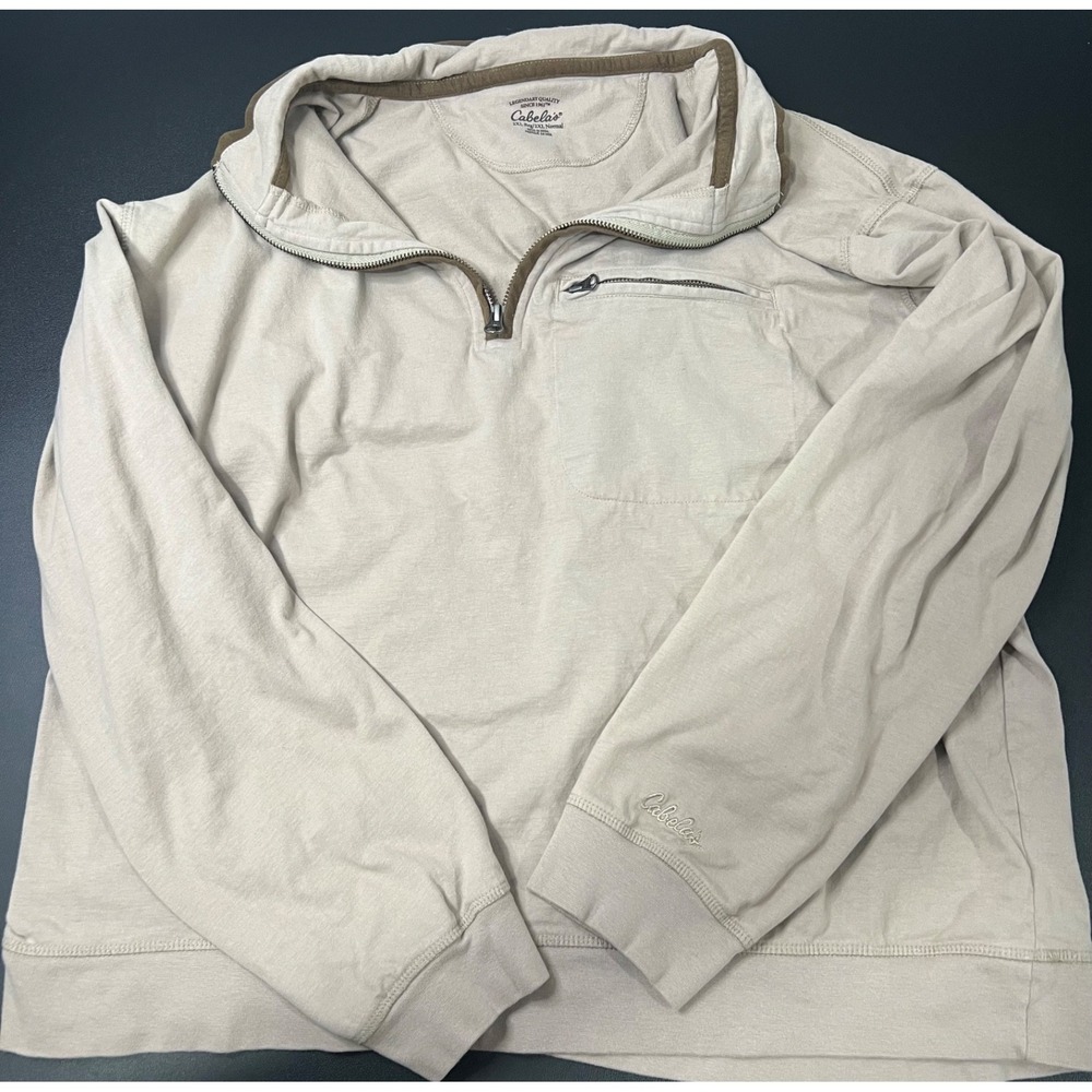 Cabelas 2XL‎ Regular Quarter Zip